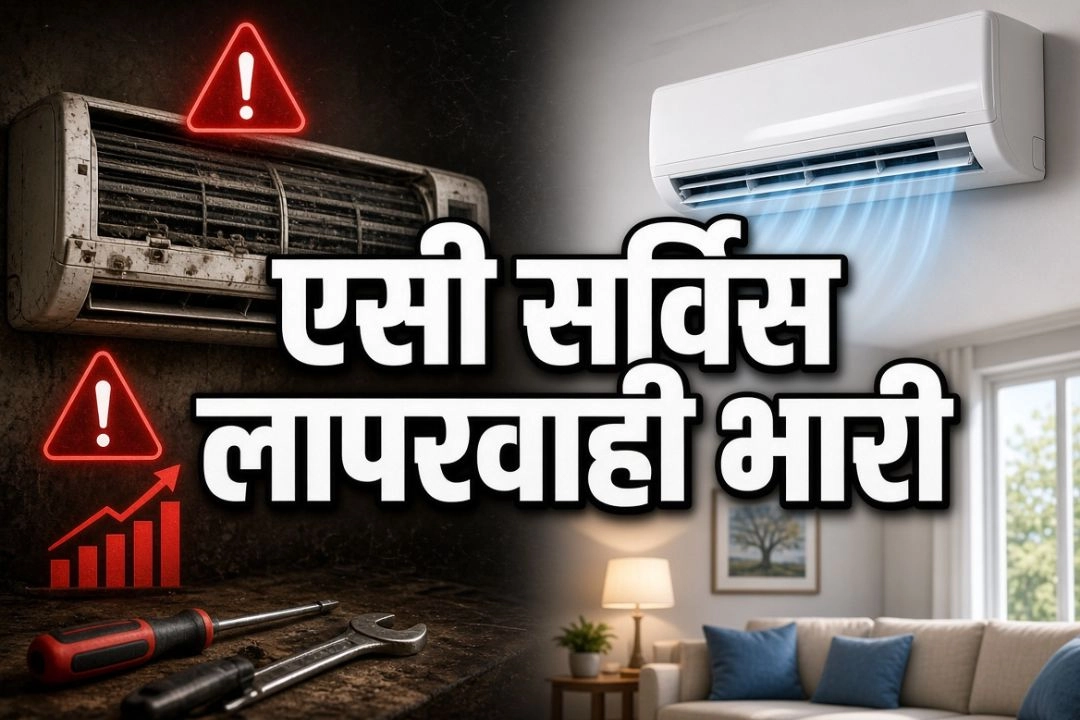 AC की सर्विस में लापरवाही पड़ सकती हैं भारी!