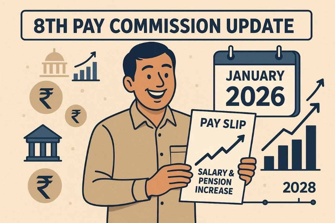 2028 तक, पूरी तरह लागू होगा 8वां वेतन आयोग!