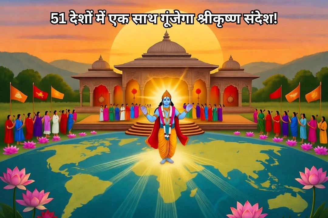 गीता महामहोत्सव; 51 देशों में एक साथ गूंजेगा श्रीकृष्ण संदेश!
