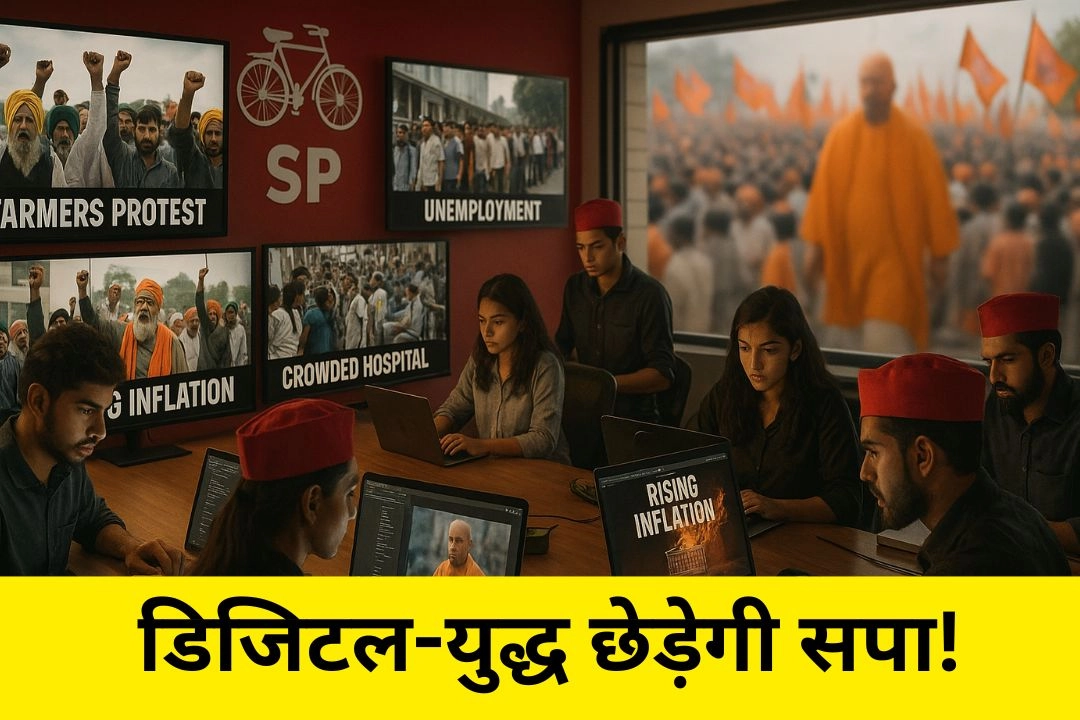 योगी सरकार के खिलाफ, डिजिटल-युद्ध छेड़ेगी सपा!