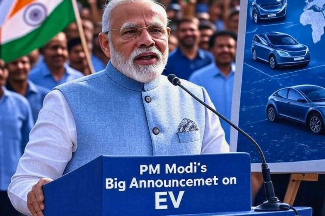 PM मोदी का EV को लेकर बड़ा ऐलान!