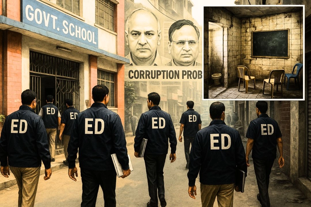 दिल्ली-क्लासरूम घोटाले में सिसोदिया-सत्येंद्र जैन पर ईडी का शिकंजा!