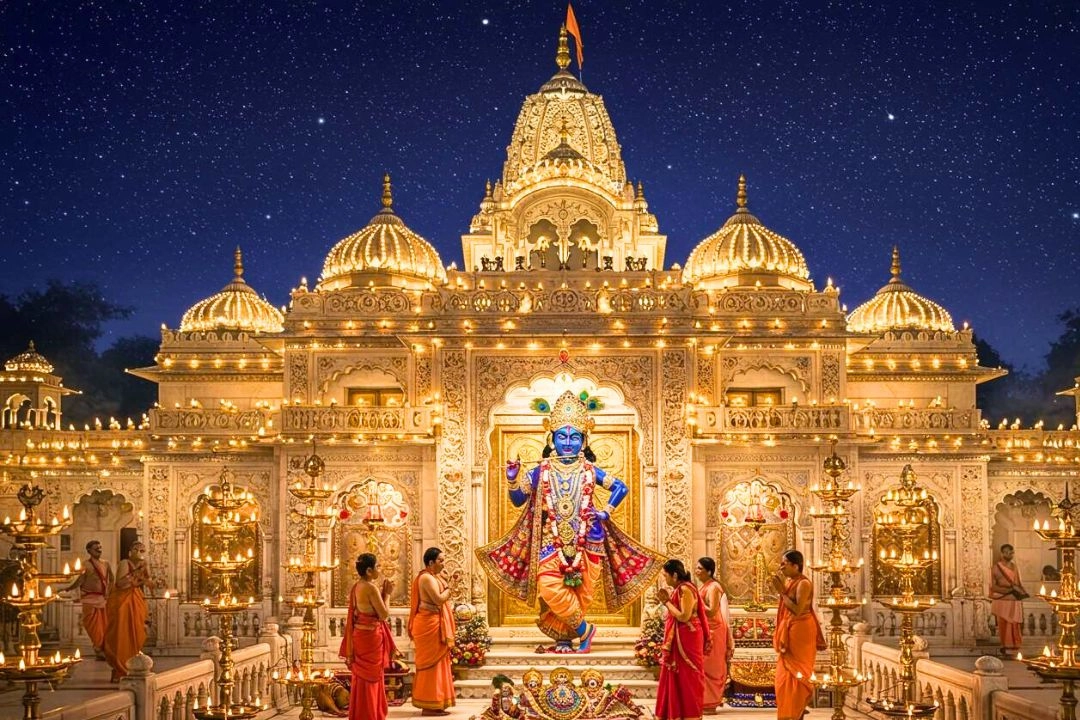 बांके बिहारी मंदिर कॉरिडोर; दर्शन होंगे पहले से आसान, पार्किंग सुविधा से लेकर... 