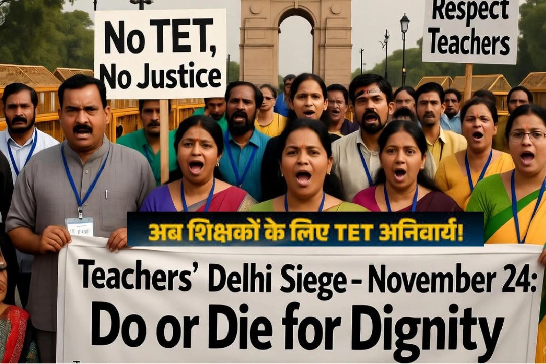 TET अनिवार्यता को लेकर नाराज़ शिक्षक अब आर-पार के मूड में!