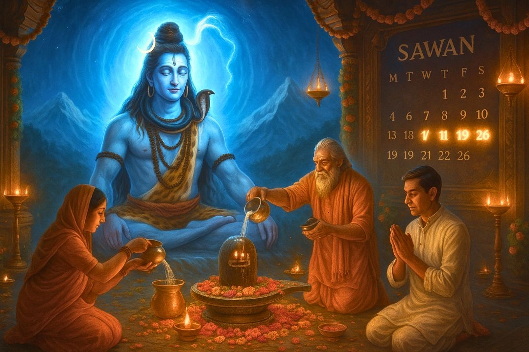 सावन 2025 में रुद्राभिषेक पर बरसेगी शिव की कृपा!