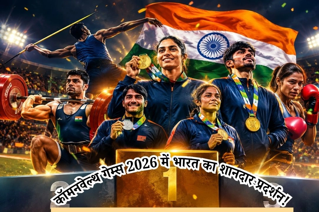 कॉमनवेल्थ गेम्स 2026 में भारत का शानदार प्रदर्शन!