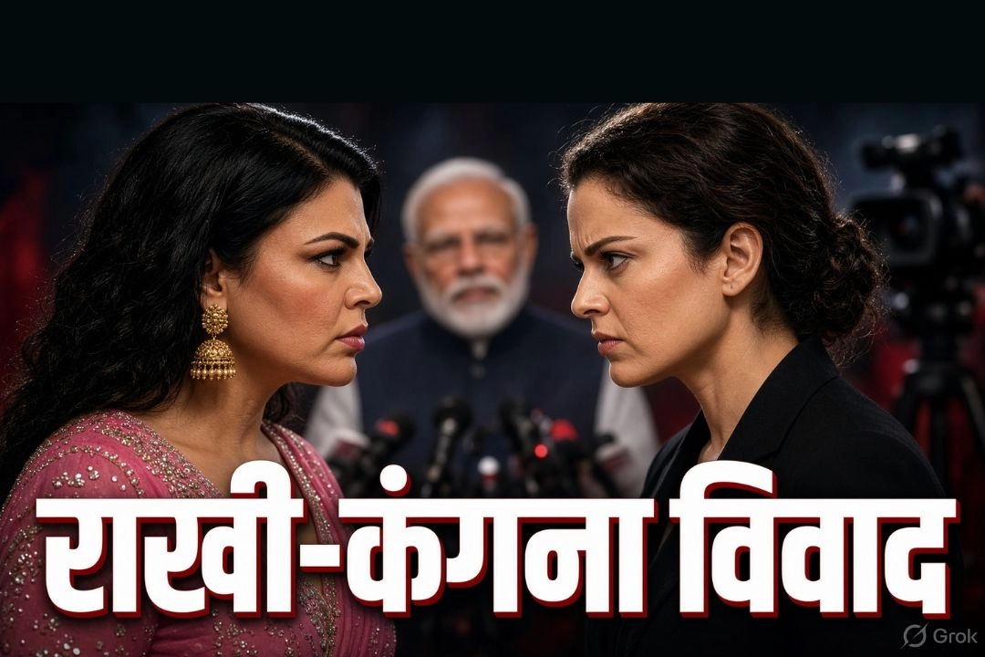 PM मोदी-कंगना रनौत पर राखी सावंत की विवादित टिप्पणी से मचा बवाल!