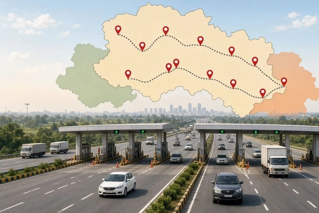 यूपी के इन 13 टोल प्लाजा से अब बिना बैरियर गुजरेंगी गाड़ियां!
