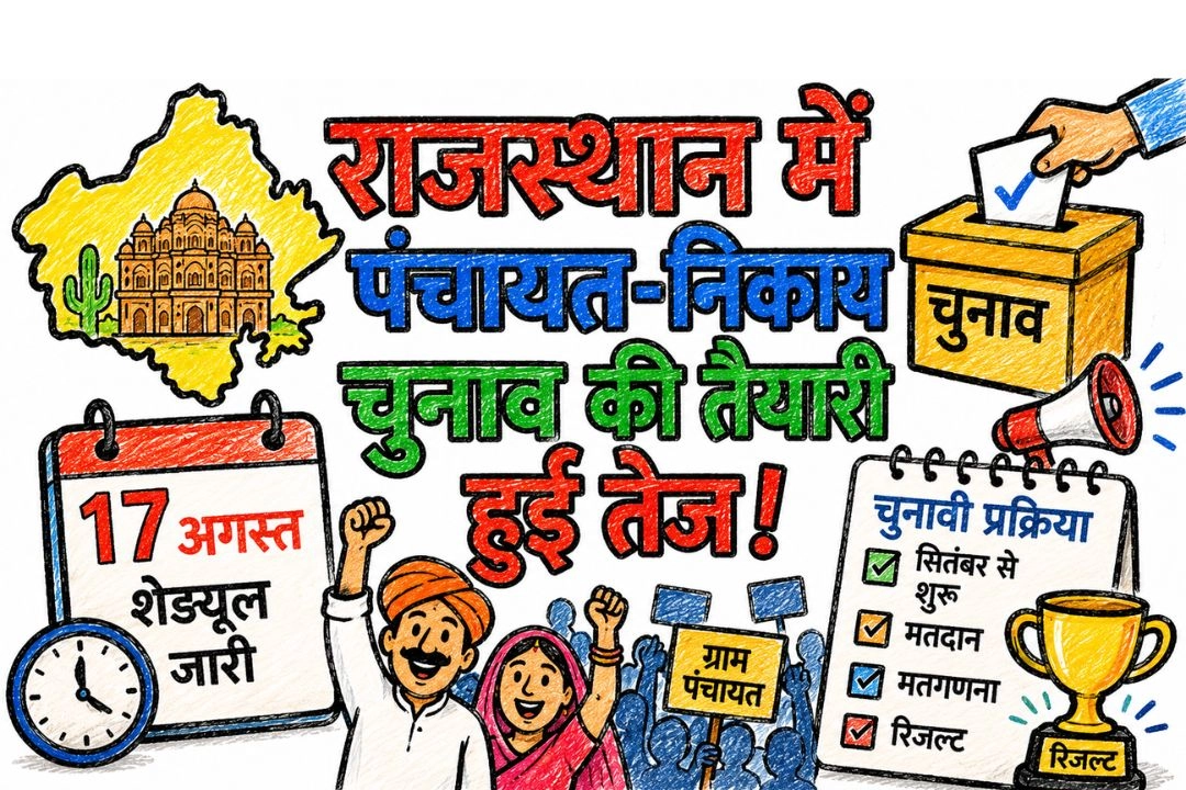 राजस्थान में पंचायत-निकाय चुनाव की तैयारी हुई तेज!
