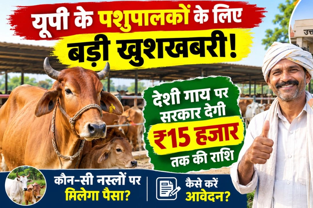यूपी के पशुपालकों के लिए बड़ी खुशखबरी!