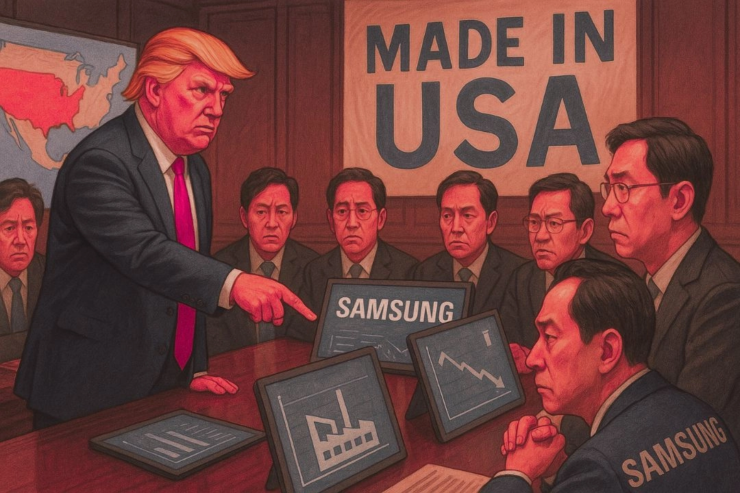 Apple के बाद अब Samsung को भी ट्रम्प की चेतावनी!