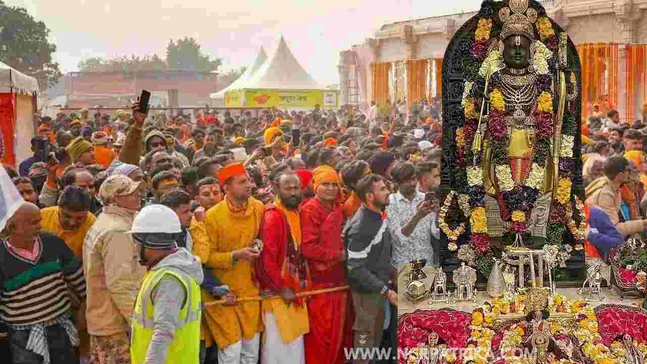 रामलला के दर्शन करने वाले श्रद्धालुओं ने बनाया नया रिकॉर्ड, प्राण प्रतिष्‍ठा के 2 महीने में ही 