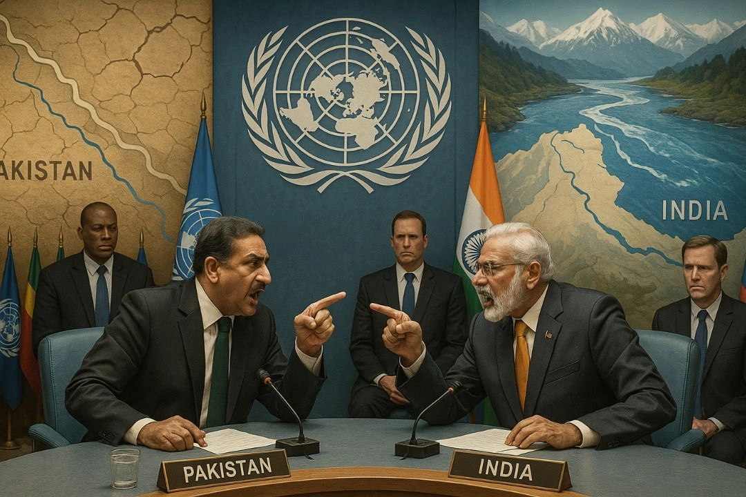 भारत के पानी रोकने पर, UN में गिड़गिड़ाया पाकिस्तान!