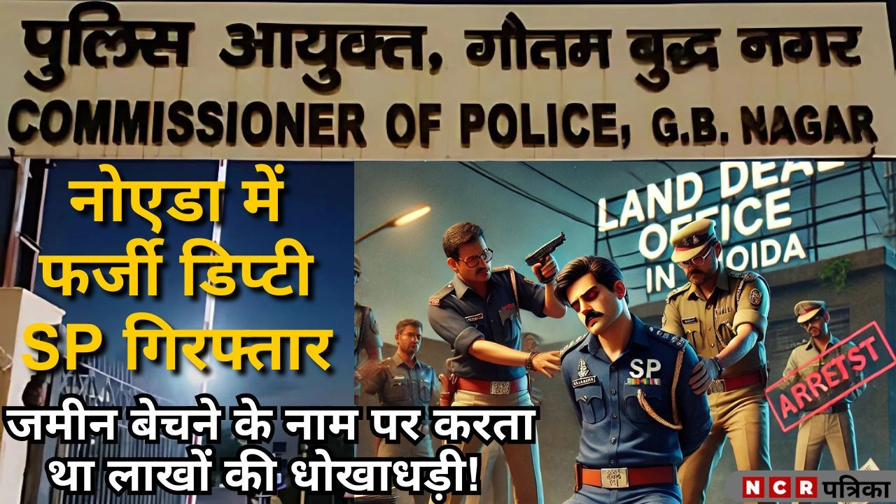 नोएडा में फर्जी डिप्टी SP गिरफ्तार