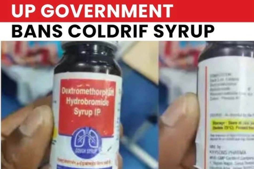 कई राज्यों में बैन के बाद उत्तर भारत में मचे हड़कंप के बीच, अब UP में भी कोल्ड्रिफ कफ सिरप बैन!