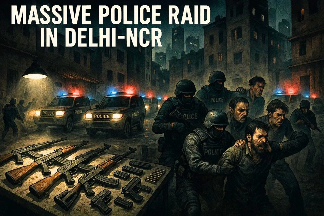दिल्ली-NCR में 'ऑपरेशन क्लीन' के तहत, कुख्यात गैंगस्टरों पर ताबड़तोड़ कार्रवाई!
