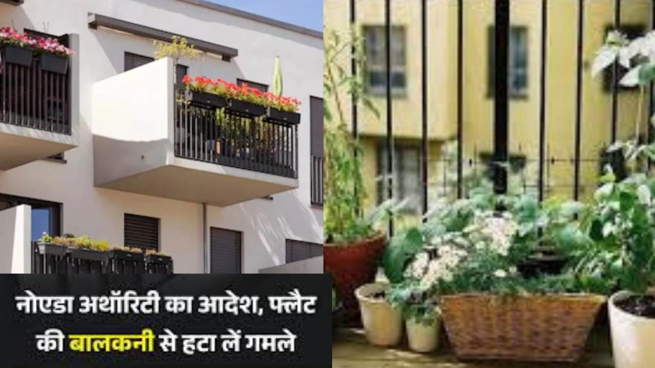 सोसायटी फ्लैटों की बालकनी की दीवार पर रखे गमले, अब पहुँचा सकते हैं जेल!