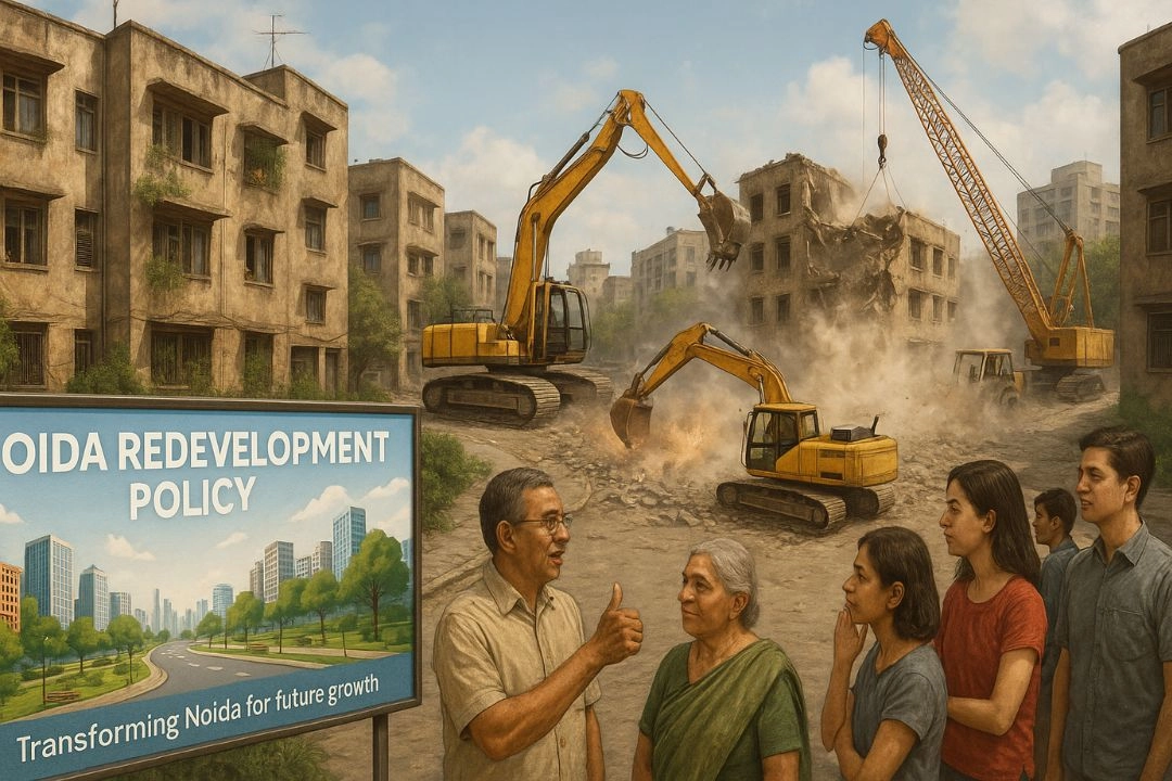 नोएडा में इस टाइप की 30 साल पुरानी इमारतें, की जाएगी ध्वस्त!