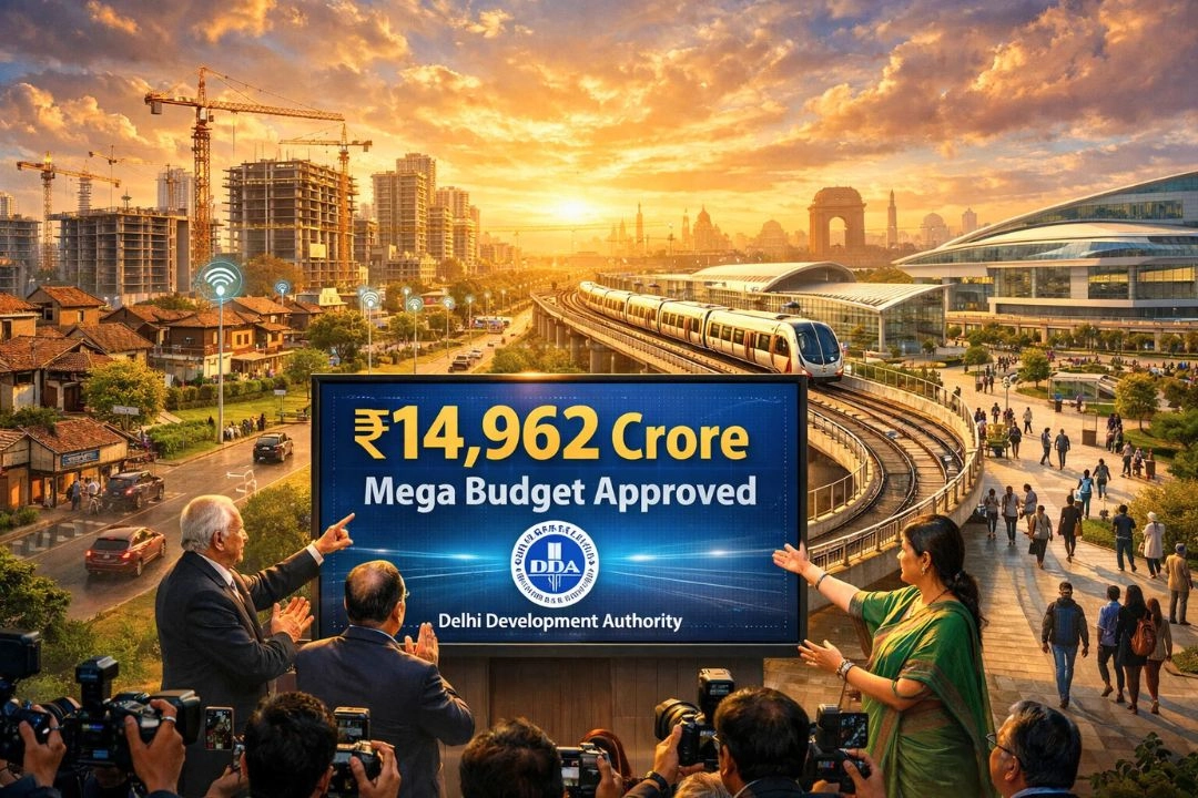 DDA ने पास किया 14,962 करोड़ का मेगा बजट!