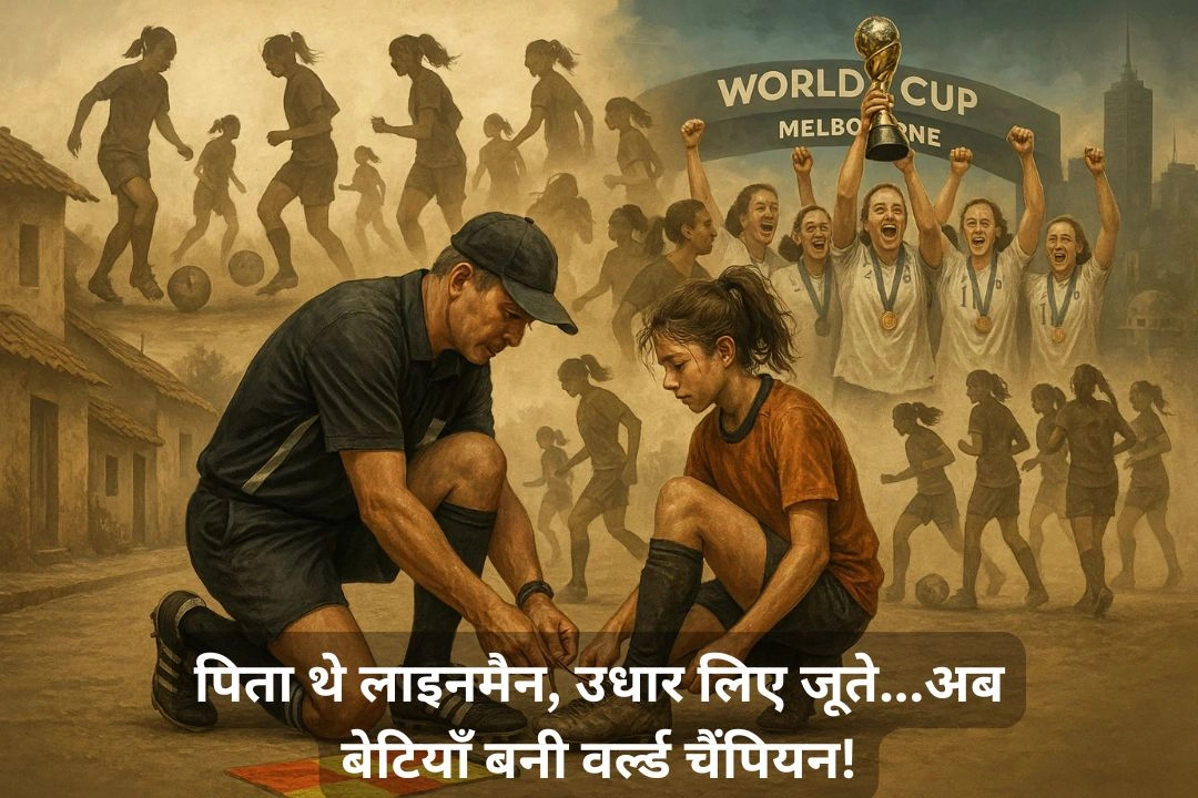 पिता थे लाइनमैन, उधार लिए जूते...अब बेटियाँ बनी वर्ल्ड चैंपियन!