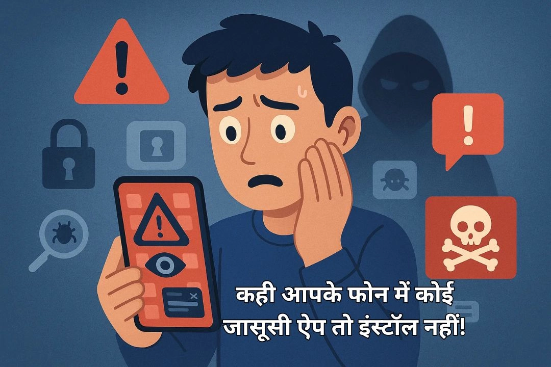 कही आपके फोन में कोई जासूसी ऐप तो इंस्टॉल नहीं!