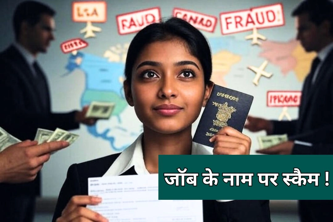 विदेश में नौकरी के नाम पर ठगी!