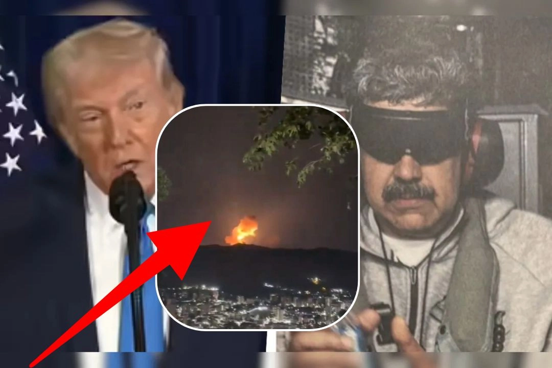 अमेरिका ने रातोंरात 150 विमानों से वेनेजुएला पर हमला कर किया कब्जा!