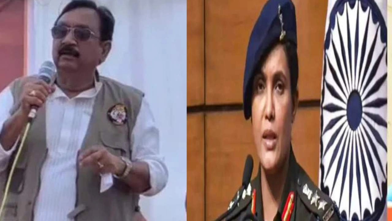 कर्नल सोफिया पर भाजपा मंत्री के विवादित बयान पर गरमाई राजनीति!