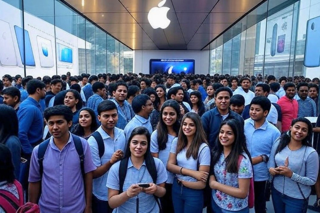 एप्पल का क्रेज 