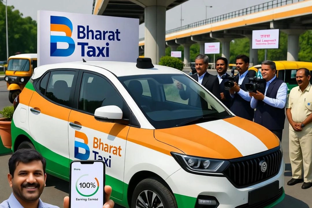 भारत की पहली सरकारी कैब 'भारत टैक्सी' की शुरुआत!