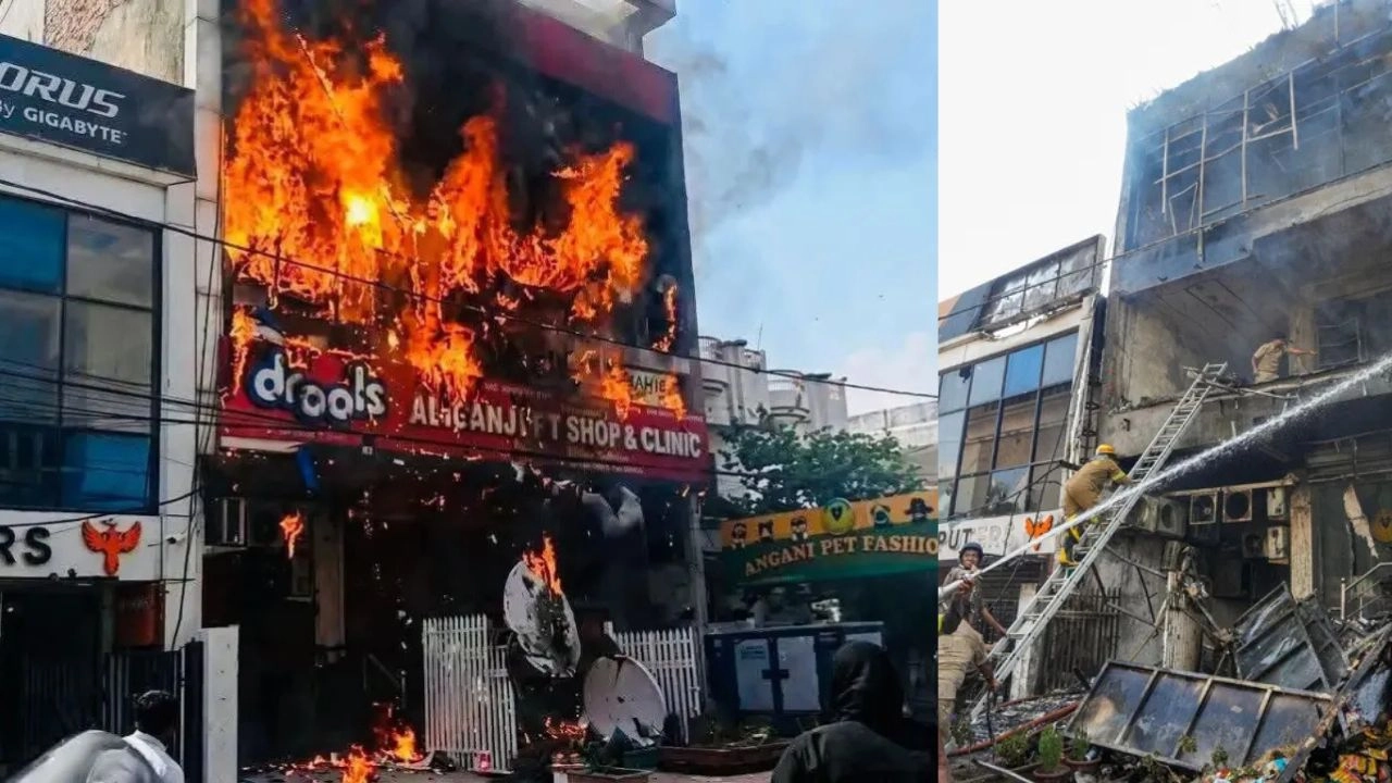 लखनऊ के कोचिंग सेंटर में आग; कई छात्रों की दर्दनाक मौत!