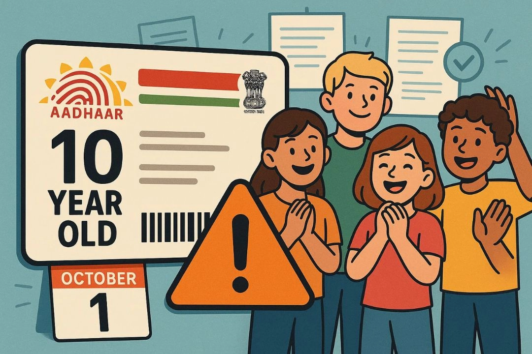 10 साल पुराना आधार कार्ड, तो हो जाएँ सावधान!