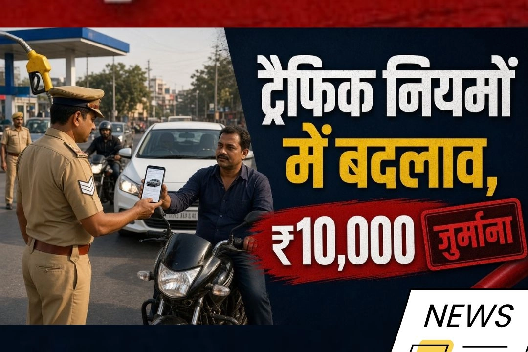 1 अक्टूबर से ट्रैफिक नियमों मे बड़ा बदलाव!