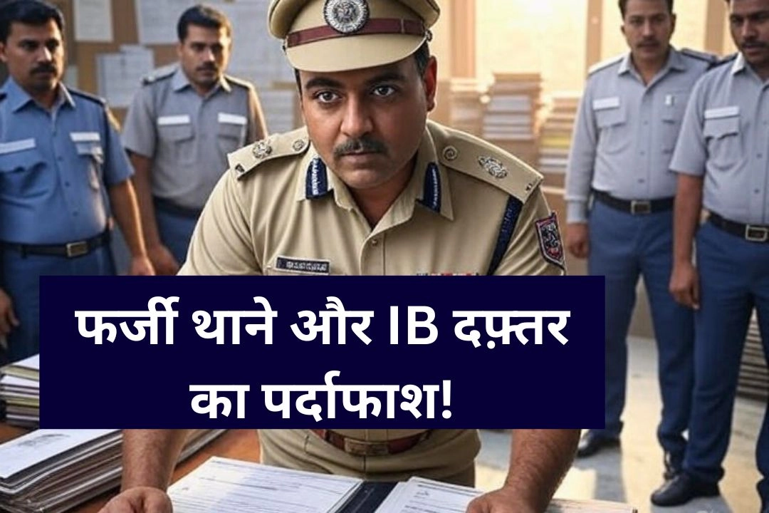 नोएडा में पुलिस ने किया फर्जी थाने और IB दफ़्तर का पर्दाफाश!