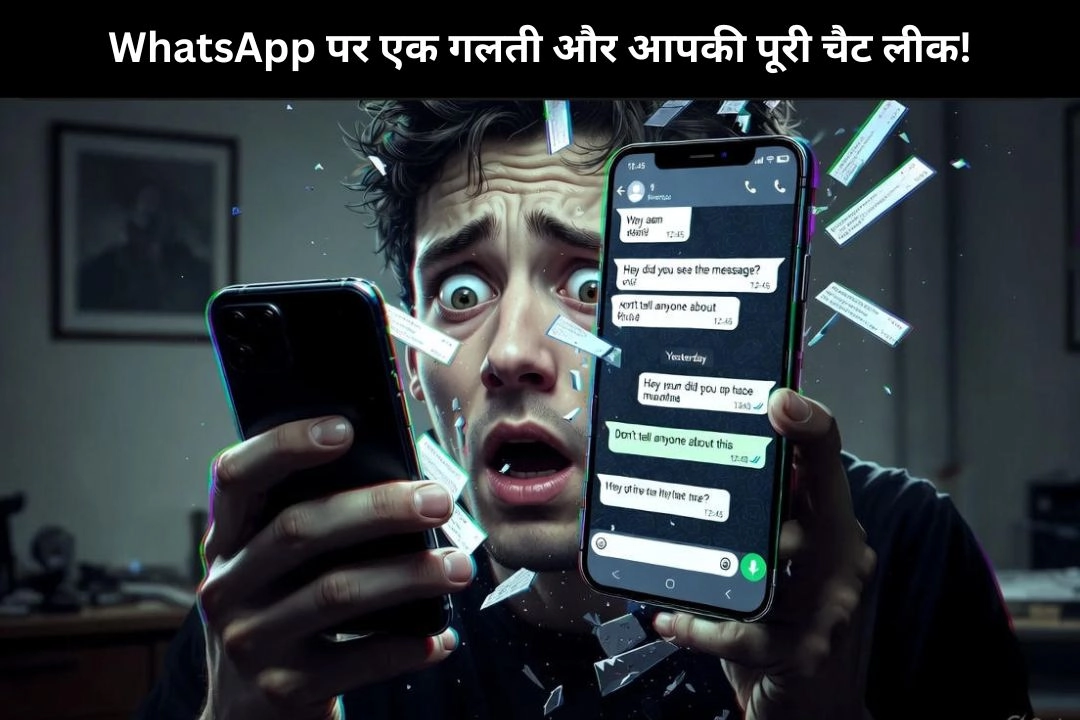 WhatsApp पर एक गलती और आपकी पूरी चैट लीक!