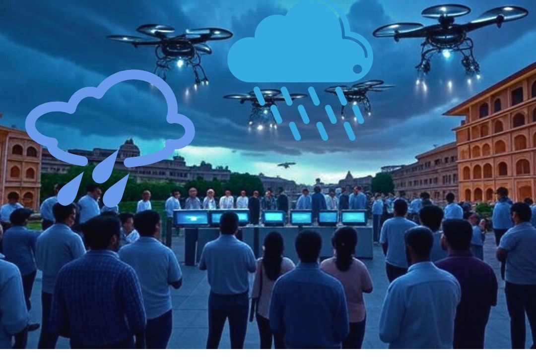 देश में पहली बार होने जा रही AI से कृत्रिम वर्षा!