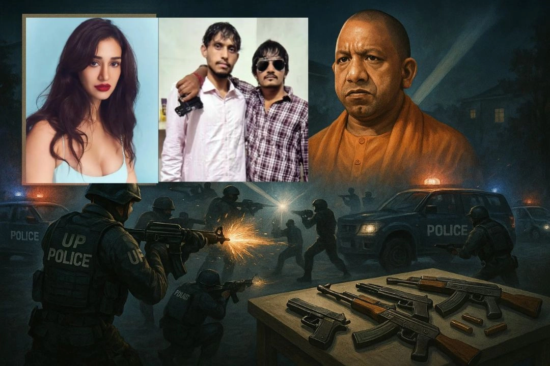 यूपी पुलिस ने दिशा पाटनी के घर फायरिंग करने वाले शूटरों को किया ढ़ेर!