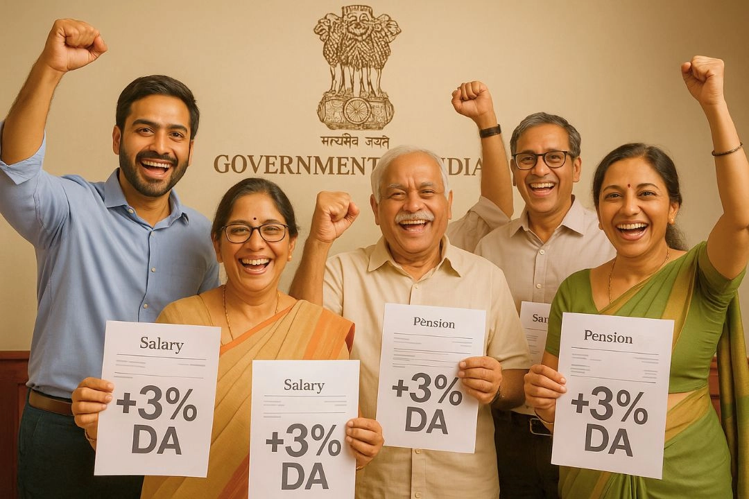 केंद्रीय कर्मचारियों और पेंशनभोगियों के लिए बड़ी खुशखबरी!