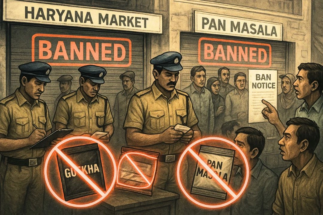हरियाणा में नशे के खिलाफ बड़ा एक्शन; गुटखा-पान मसाला हुए बैन!