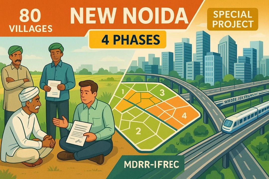 4 फेज़ में बनकर तैयार होगा न्यू नोएडा