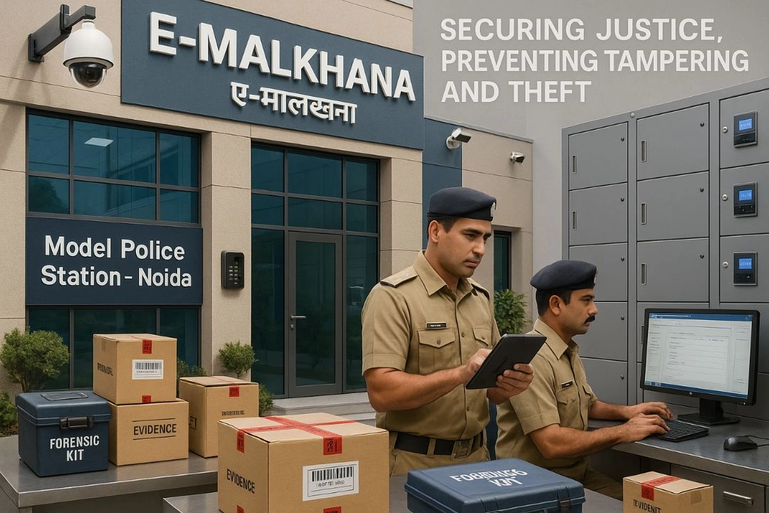 नोएडा में बना 14 करोड़ में, जिले का पहला ई-मालखाना