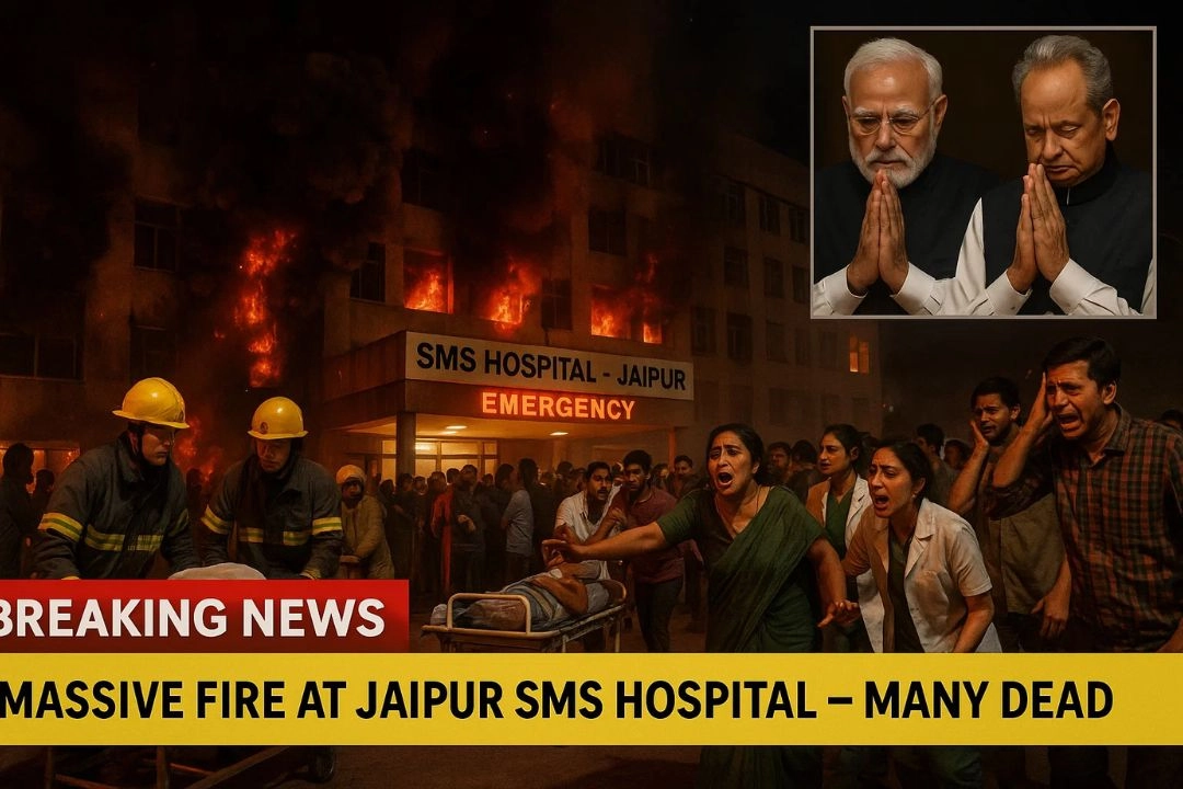 जयपुर SMS हॉस्पिटल में भीषण आग से अब तक इतने मरीजों की मौत!