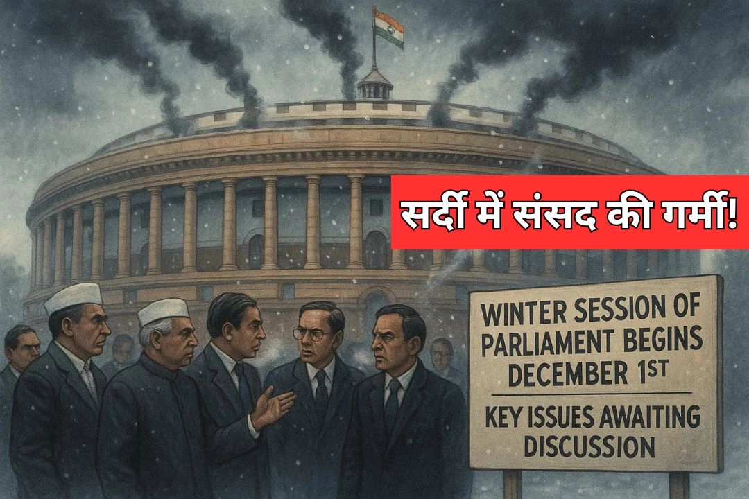 सर्दी में संसद की गर्मी!