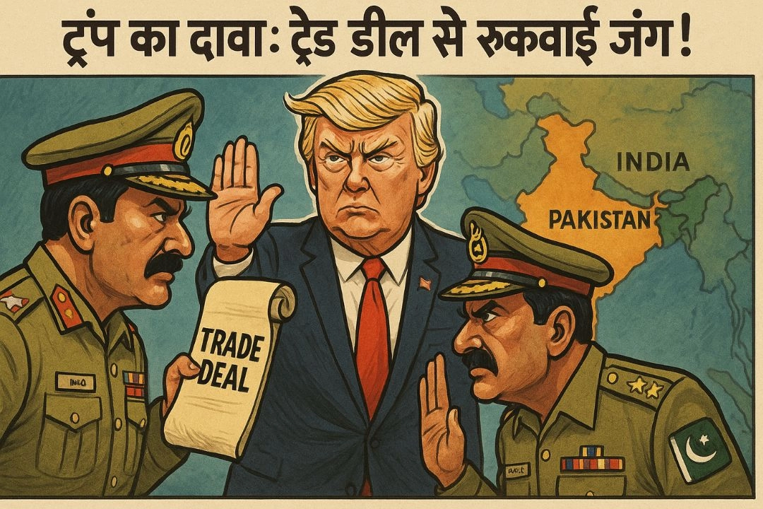 भारत-पाक तनाव पर ट्रंप का फिर सनसनीखेज दावा!