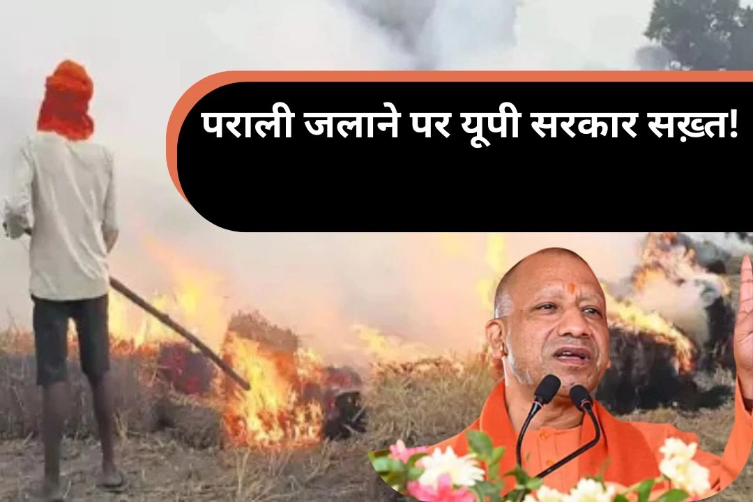 पराली जलाने पर यूपी सरकार सख़्त!