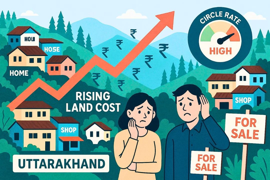 उत्तराखंड; सर्किल रेट में भारी बढ़ोतरी, अब जमीन खरीदना हुआ ओर महंगा!